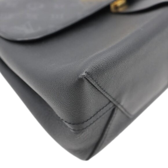 Louis Vuitton  Very One Handle Monogram Leather Shoulder Bag Black - Picture 8 of 12